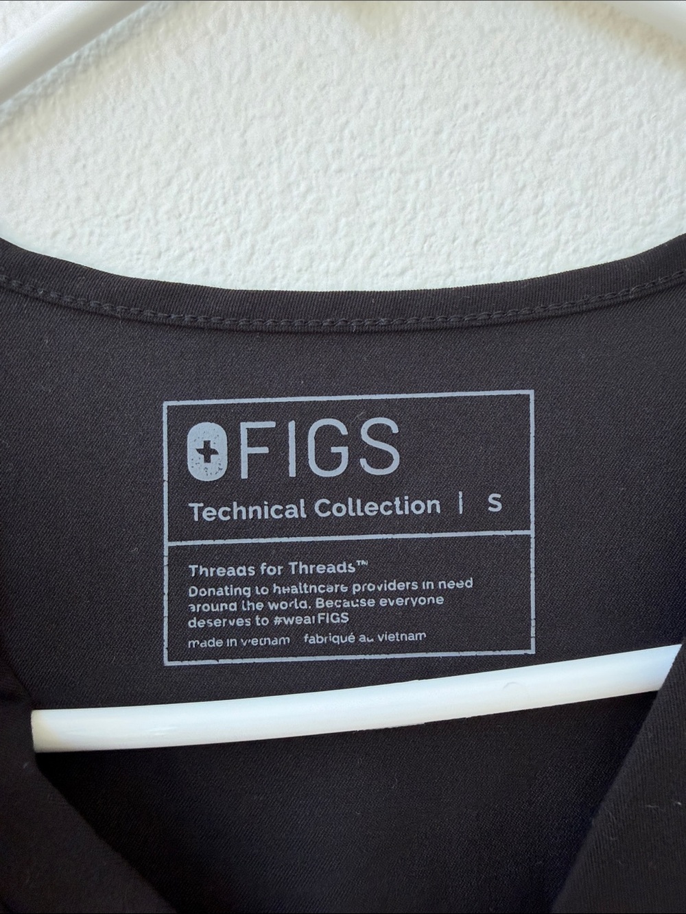 Figs Set (top and bottoms) Technical Collection Black Size S - Picture 5 of 11